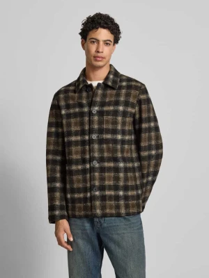 Kurtka koszulowa o kroju regular fit z mieszanki wełny Marc O'Polo DENIM