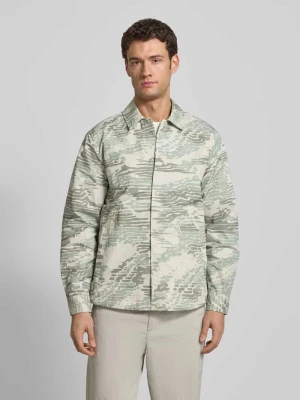 Kurtka koszulowa o kroju regular fit z tunelem model ‘LELDON’ Boss Orange