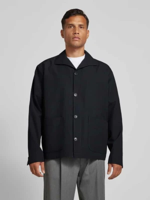 Kurtka koszulowa o kroju regular fit z wełny model ‘ANRIVAR ALVER’ ANNARR