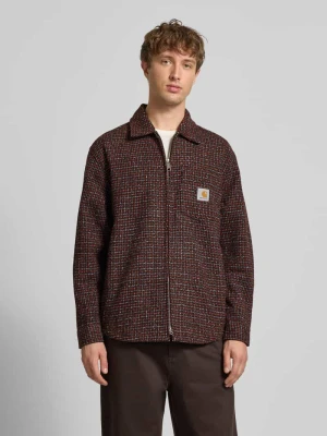Kurtka koszulowa o kroju regular fit z zamkiem błyskawicznym model ‘BELLAMY’ Carhartt Work In Progress