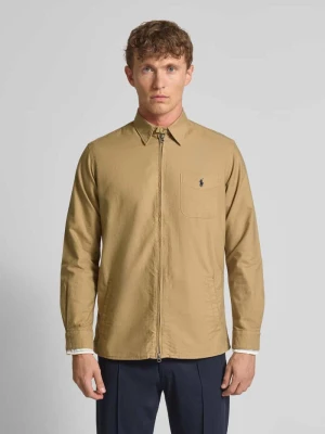 Kurtka koszulowa o kroju regular fit z zamkiem błyskawicznym model ‘Osacalon’ Polo Ralph Lauren