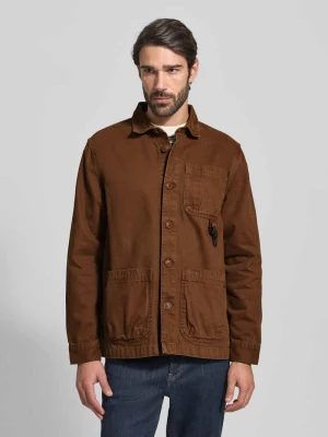 Kurtka koszulowa o kroju relaxed fit z czystej bawełny Barbour