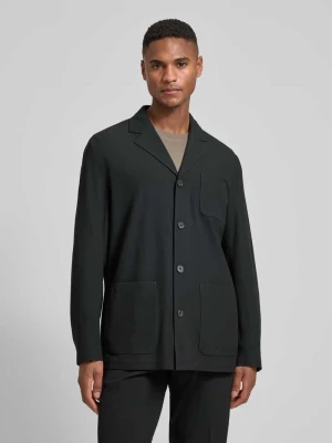 Kurtka koszulowa o kroju relaxed fit z dodatkiem wiskozy model 'Bill' Digel