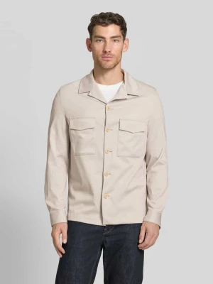 Kurtka koszulowa o kroju slim fit z kieszeniami na piersi model 'Constantin' CG - Club of Gents