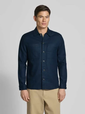 Kurtka koszulowa o kroju slim fit z kołnierzykiem typu kent model ‘pelton’ Matinique