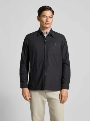 Kurtka koszulowa o kroju slim fit z kołnierzykiem typu kent Polo Ralph Lauren