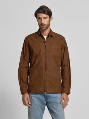 Kurtka koszulowa o kroju slim fit z kołnierzykiem typu kent Polo Ralph Lauren
