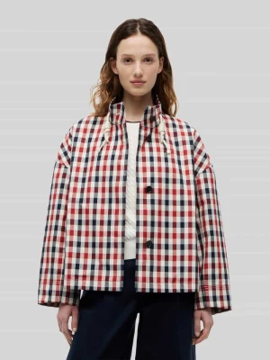 Kurtka koszulowa o pudełkowym kroju z czystej bawełny Tommy Hilfiger