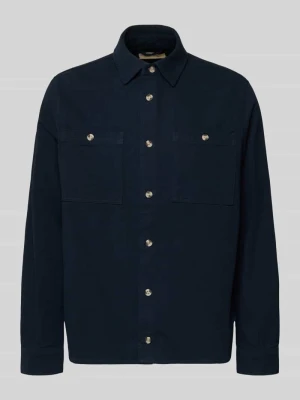 Kurtka koszulowa w kroju regular fit z kieszeniami na piersi model 'DENNY' Blend
