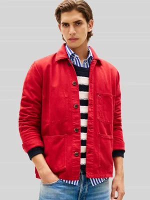 Kurtka koszulowa z czystej bawełny w kroju regular fit Tommy Hilfiger