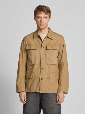 Kurtka koszulowa z kieszeniami z patką i detalem z logo G-Star Raw