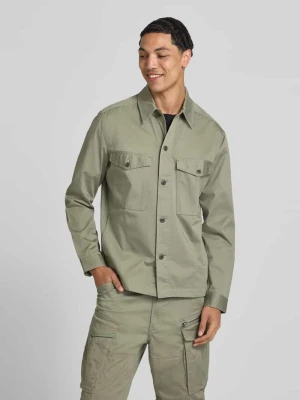Kurtka koszulowa z kołnierzykiem typu kent i kieszeniami na piersi G-Star Raw
