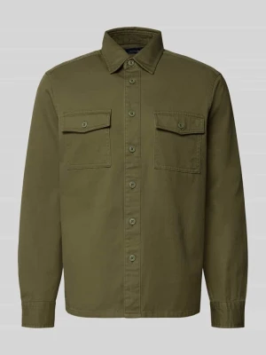 Kurtka koszulowa z listwą guzikową Christian Berg Men