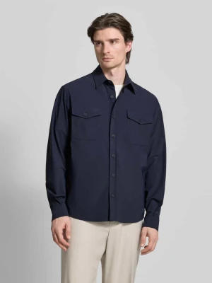 Kurtka koszulowa z listwą guzikową CRUNA