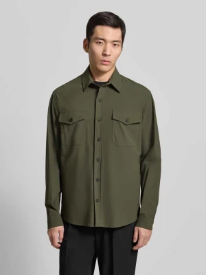 Kurtka koszulowa z listwą guzikową CRUNA