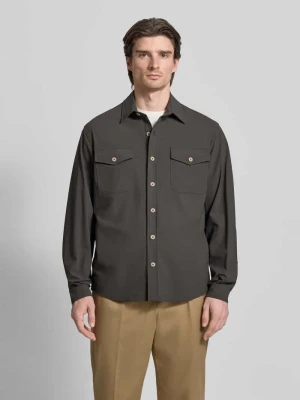 Kurtka koszulowa z listwą guzikową CRUNA