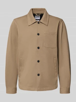 Kurtka koszulowa z listwą guzikową lindbergh