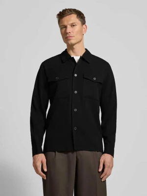 Kurtka koszulowa z listwą guzikową lindbergh
