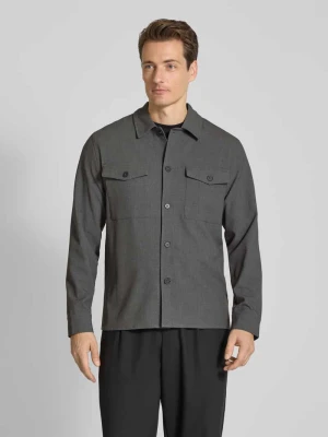 Kurtka koszulowa z listwą guzikową lindbergh