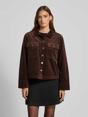 Kurtka koszulowa z listwą guzikową Model 'Cordy' FREE/QUENT