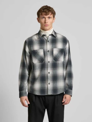 Kurtka koszulowa z listwą guzikową model ‘Erato’ HUGO