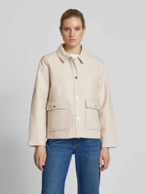 Kurtka koszulowa z listwą guzikową model ‘Yanna’ FREE/QUENT