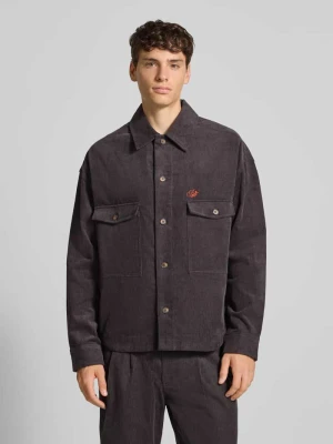 Kurtka koszulowa z listwą guzikową PROHIBITED