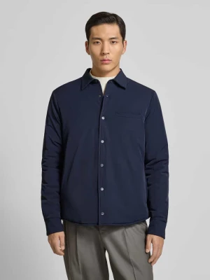 Kurtka koszulowa z listwą zapinaną na zatrzaski model ‘Grenoble’ CRUNA