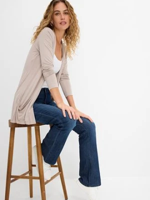 Kurtka koszulowa z miękkiej mieszanki wiskozy bonprix