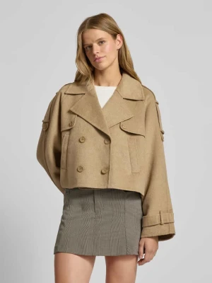 Kurtka krój regular fit z dodatkiem wełny model „Elianna” LeGer by Lena Gercke