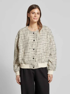 Kurtka krój regular fit z dodatkiem wełny WITHBLACK