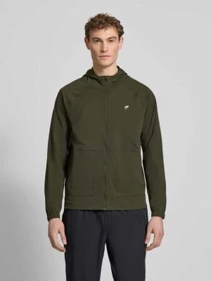 kurtka krój regular fit z kapturem model 'The One' Fabletics