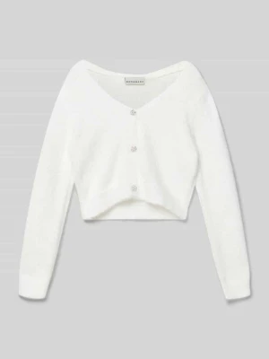 Kurtka krótka z dzianiny z listwą guzikową DANAMADE