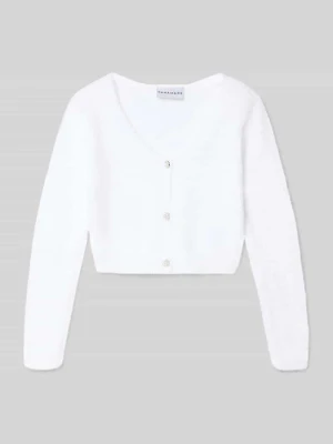 Kurtka krótka z dzianiny z listwą guzikową DANAMADE