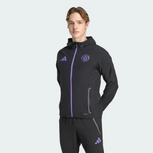 Kurtka Manchester United Tiro 25 Competition Vis Tech Travel Adidas