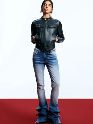 Kurtka mao skórzana Egonlab Desigual