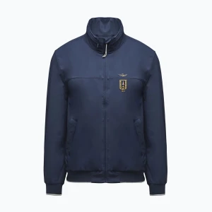 Kurtka męska Aeronautica Militare AB3050UCT04290 Sailor Bomber blu navy