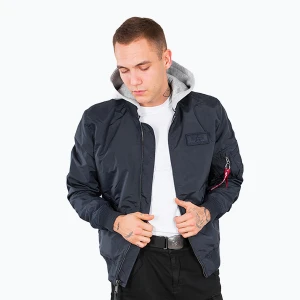 Zdjęcie produktu Kurtka męska Alpha Industries MA-1 TT Two Tone Hood rep.blue Granatowy