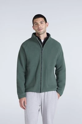 Kurtka męska Animal Andy Borg z pełnym zamkiem błyskawicznym - Green