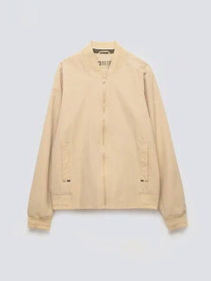 Kurtka męska bomber beżowa Kamden 801 BIG STAR