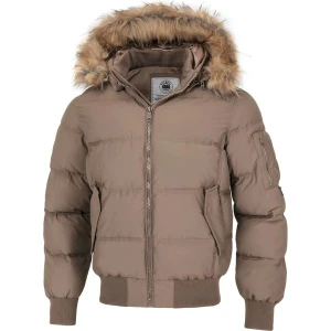 Kurtka męska Burnt Quilted Hooded Jacket Pitbull West Coast