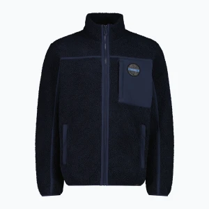 Kurtka męska CMP 35P3877 Teddy Highloft black/blue