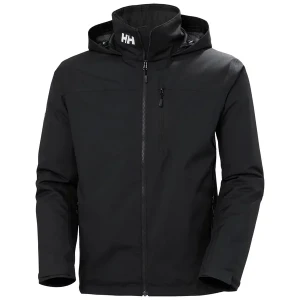 Kurtka męska Crew Hooded Midlayer Jacket 2.0 Helly Hansen Czarny