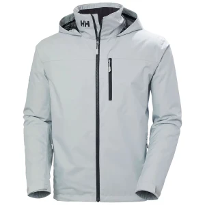 Kurtka męska Crew Hooded Midlayer Jacket 2.0 Helly Hansen Szary