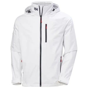 Kurtka męska Crew Hooded Sailing Jacket 2.0 Helly Hansen Biały