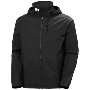 Kurtka męska Crew Hooded Sailing Jacket 2.0 Helly Hansen Czarny
