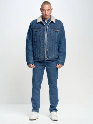 Kurtka męska jeansowa z kożuszkiem Ruben 353 BIG STAR
