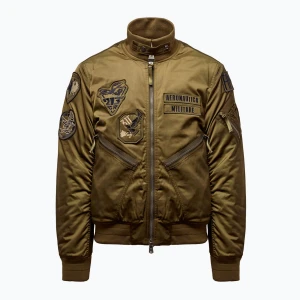 Kurtka męska Kurtka Aeronautica Militare 262AB3077UCT04361 Bomber fern green