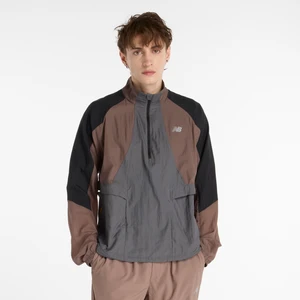 Kurtka męska New Balance MO53206EAS – brązowa