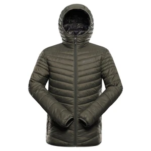 Kurtka męska ocieplana dwustronna Erom khaki Alpine Pro